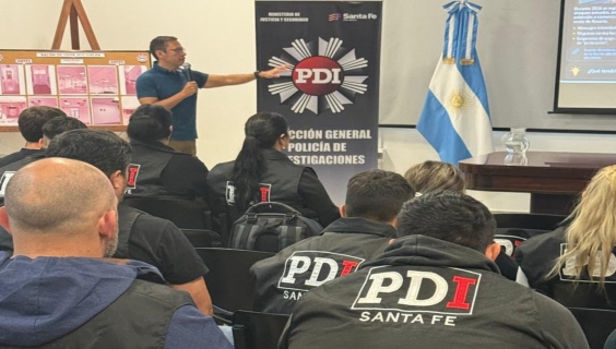 La Policía de Investigaciones se capacitó en inteligencia criminal con especialistas internacionales