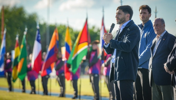 Pullaro en el Sudamericano U23 de Atletismo: “Somos la capital del deporte argentino”