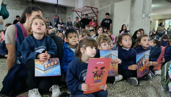 En Pujato, Vax Team convocó a más de 150 niños y niñas para promover la vacunación